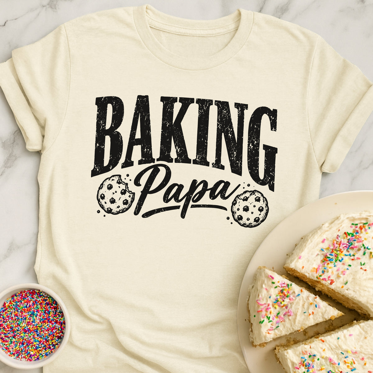 Cookie Baking Papa T-Shirt