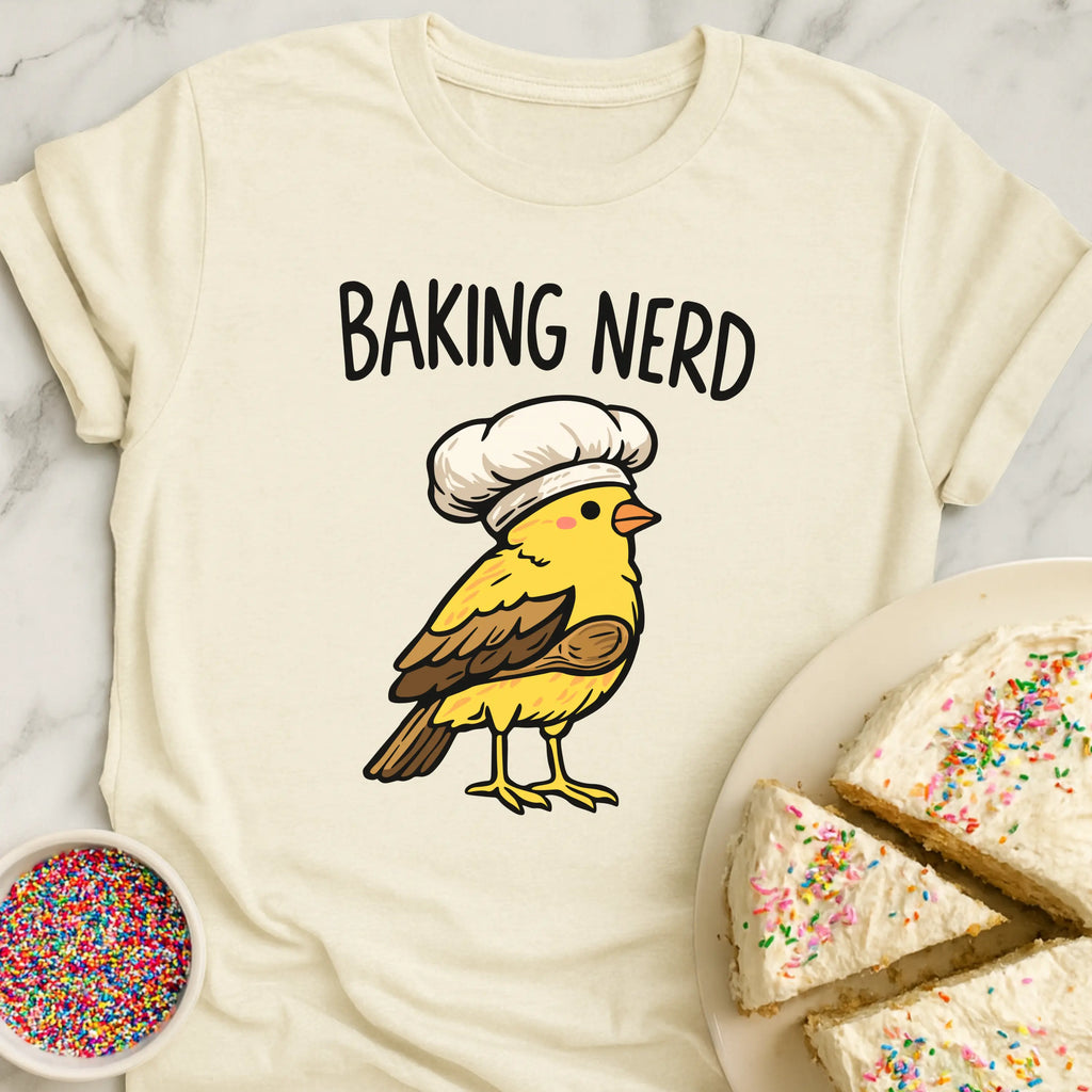 Baking Bird Nerd T-Shirt