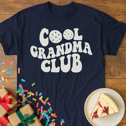 Cool Cookie Grandma Club T-Shirt