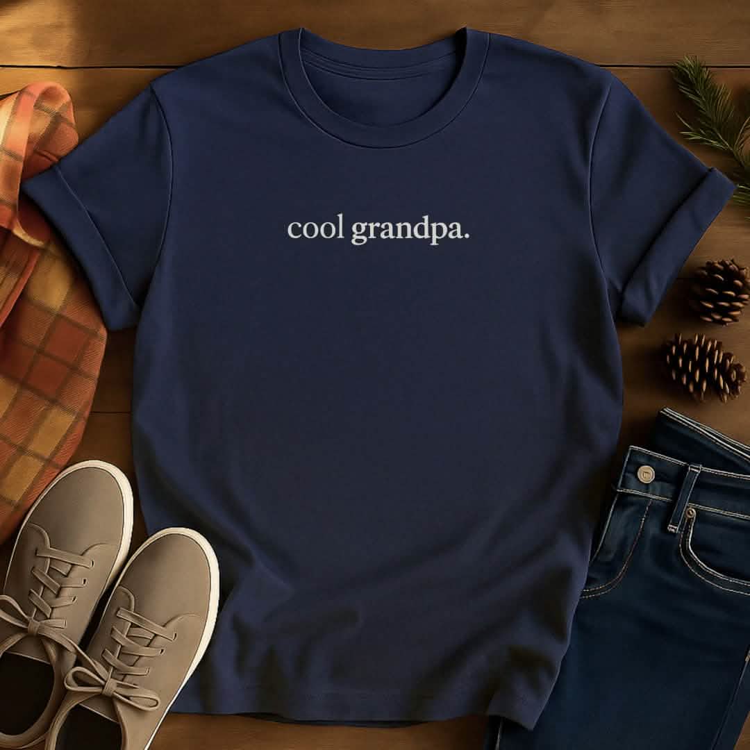 Cool Vibes Grandpa T-Shirt
