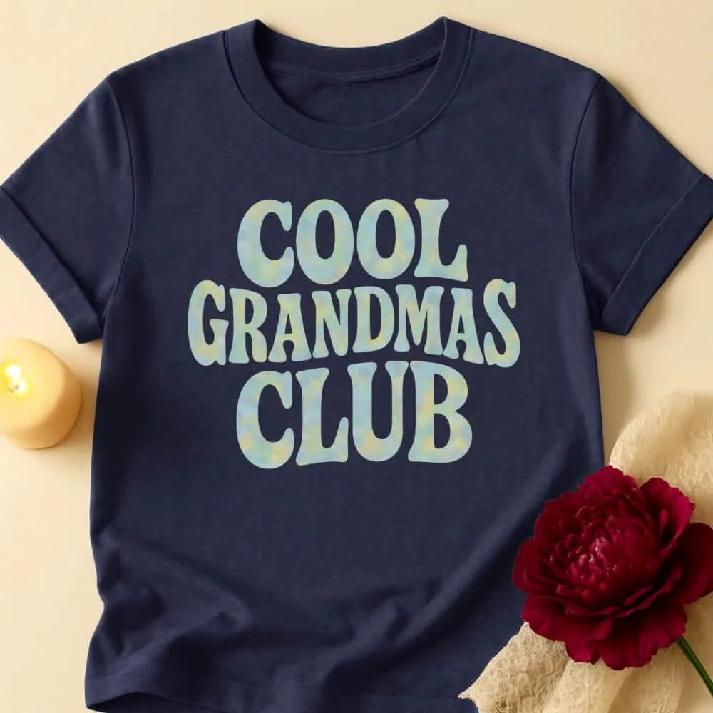 Groovy Grandma T-Shirt Crew