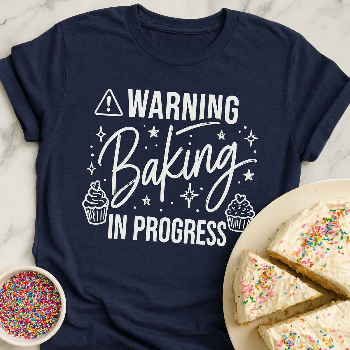Warning Baking T-Shirt