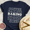 Coffee Baking Sleep Stack T-Shirt