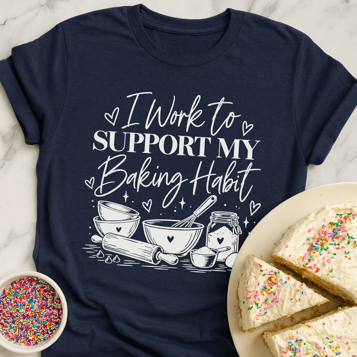 Support Baking Habit T-Shirt