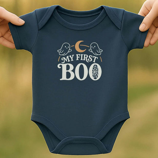 First Boo Baby Halloween Bodysuit