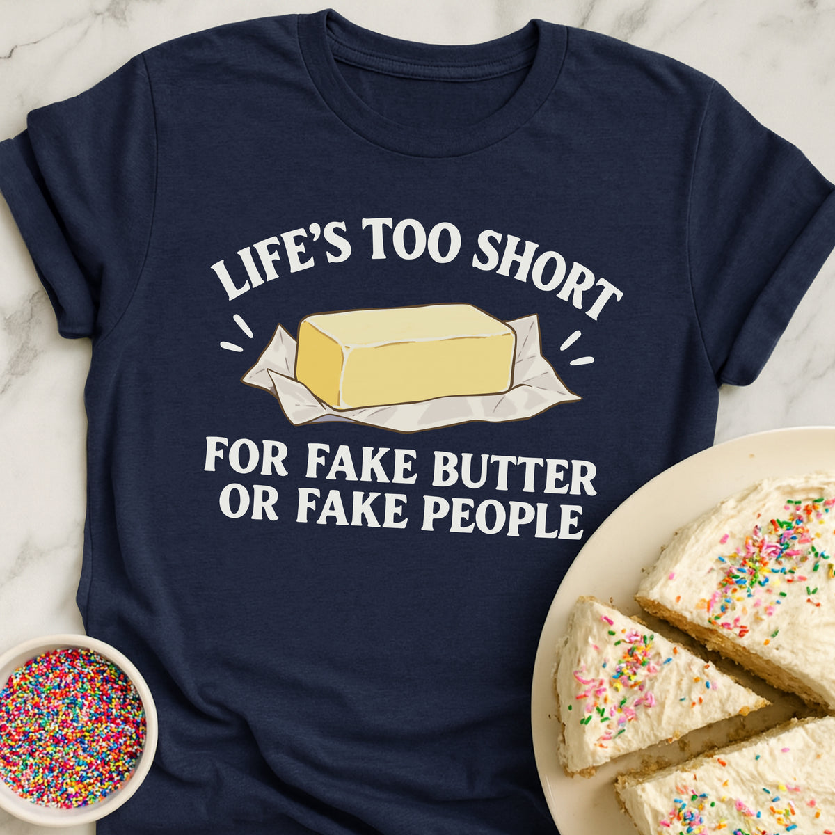 Fake Butter And People T-Shirt