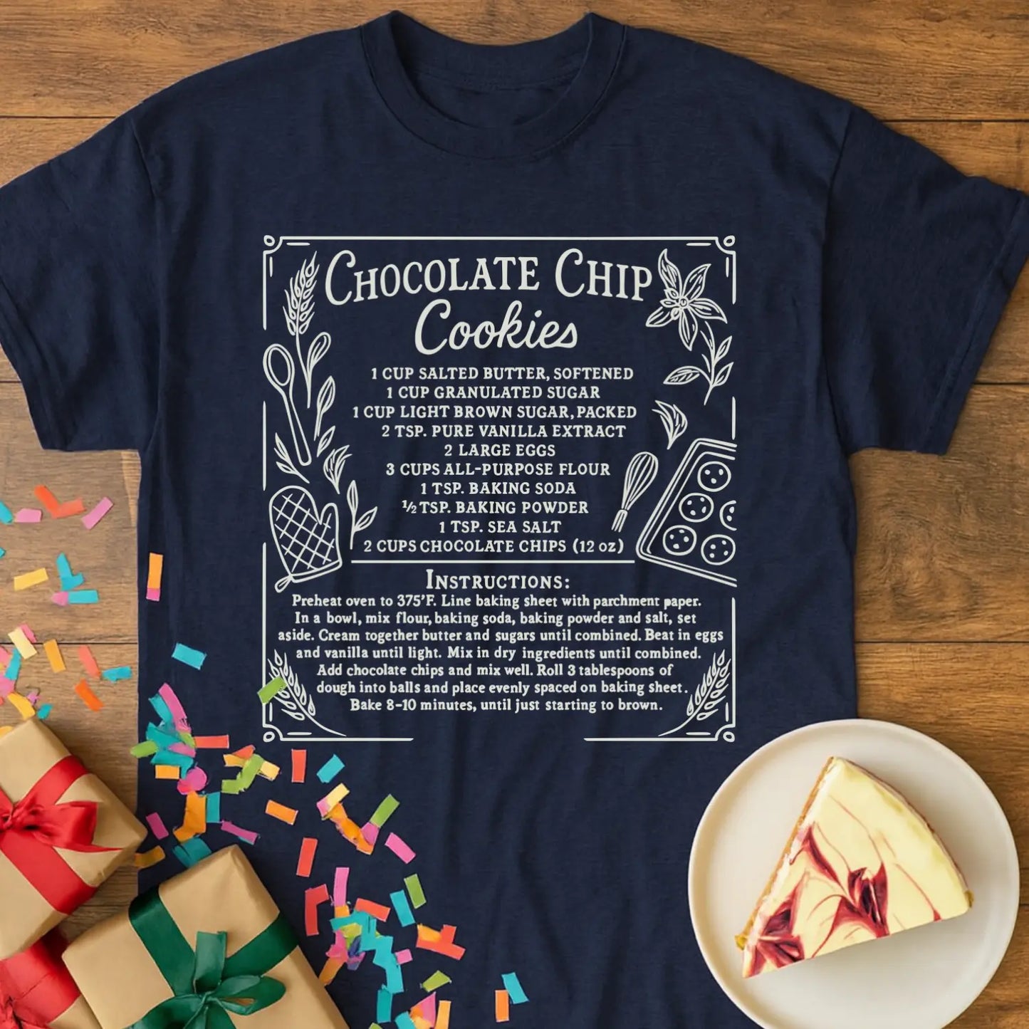 Cookie Recipe Grandma T-Shirt