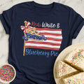 Red White Blueberry Pie T-Shirt