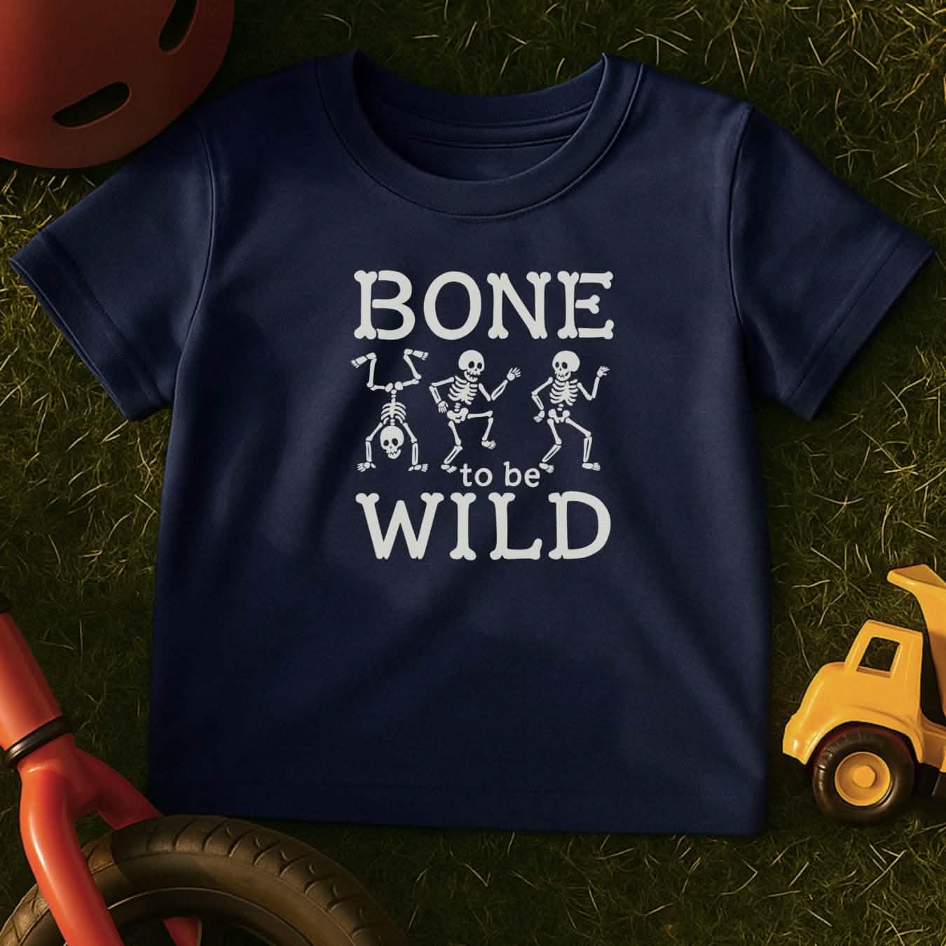 Bone Wild Toddler Halloween T-Shirt