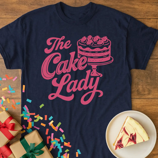 Cake Lady Grandma T-Shirt