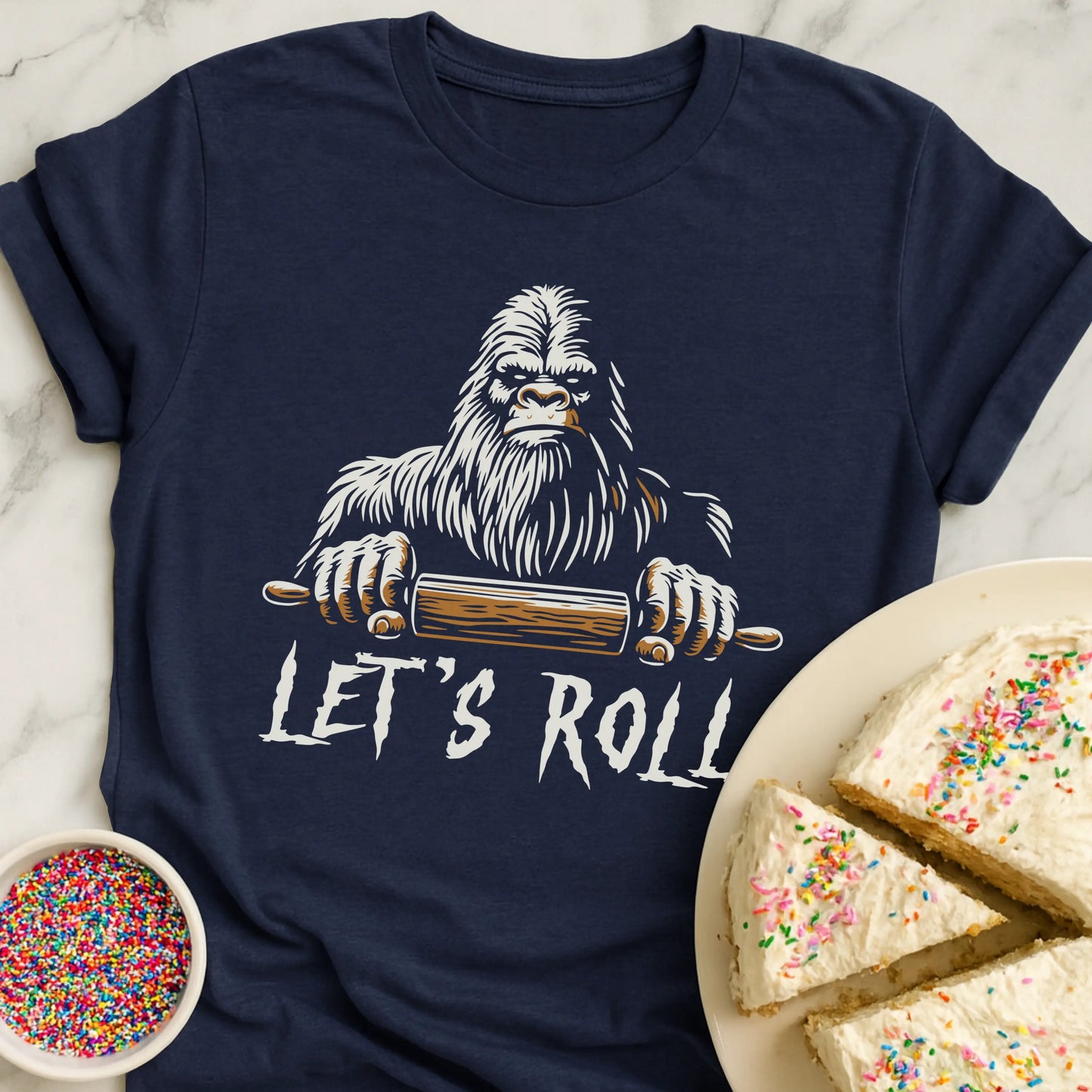 Lets Roll Sasquatch T-Shirt