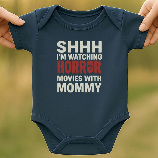 Horror Movie Baby Halloween Bodysuit