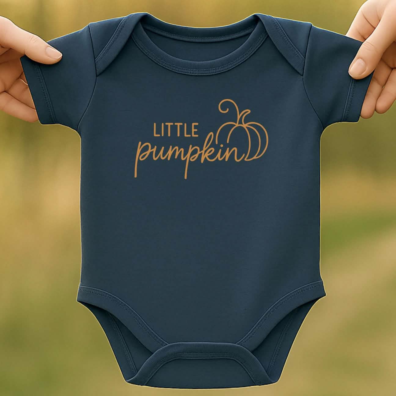 Little Pumpkin Halloween Baby Bodysuit