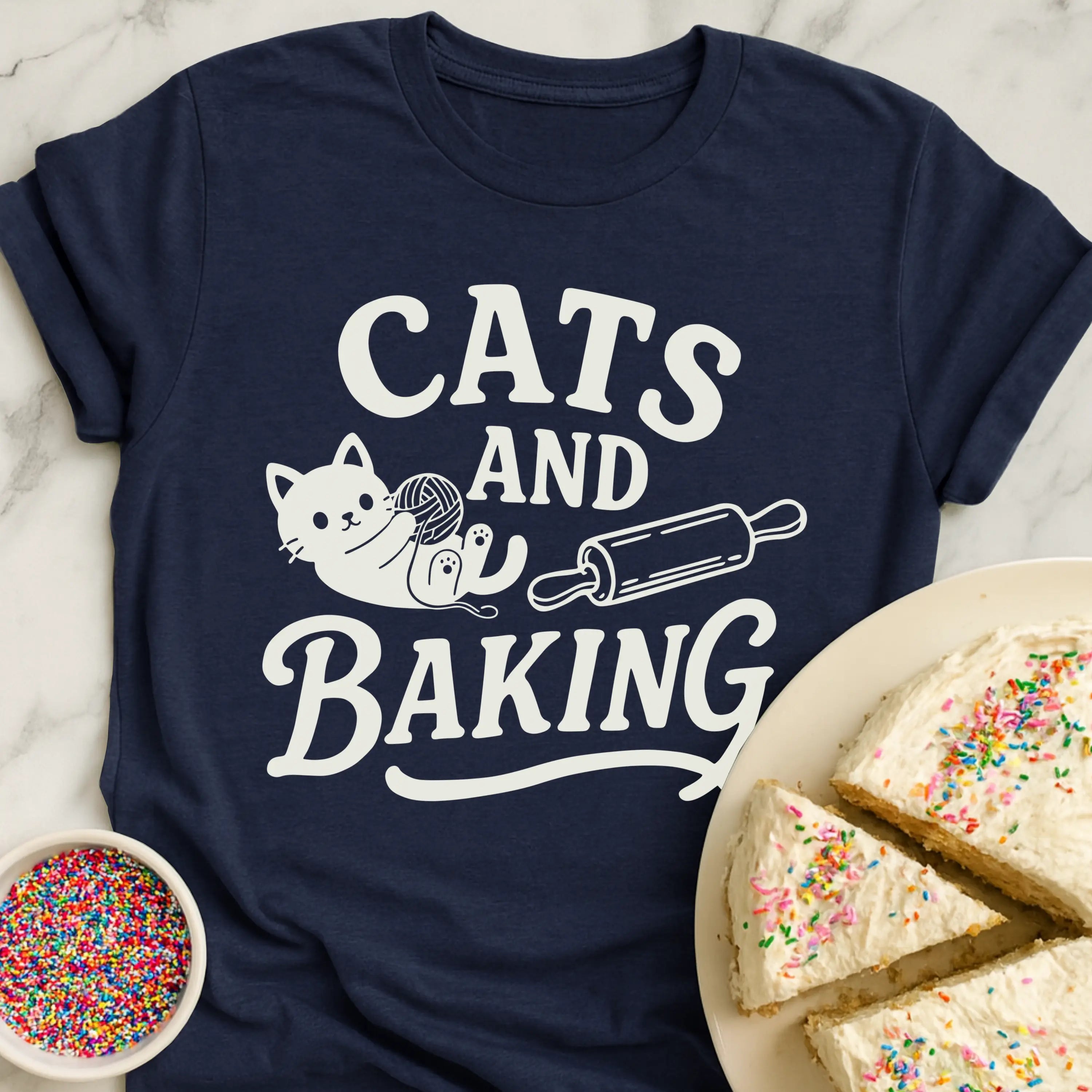 Cats And Baking T-Shirt