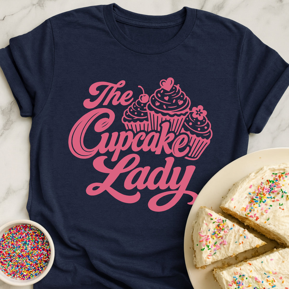The Cupcake Lady T-Shirt