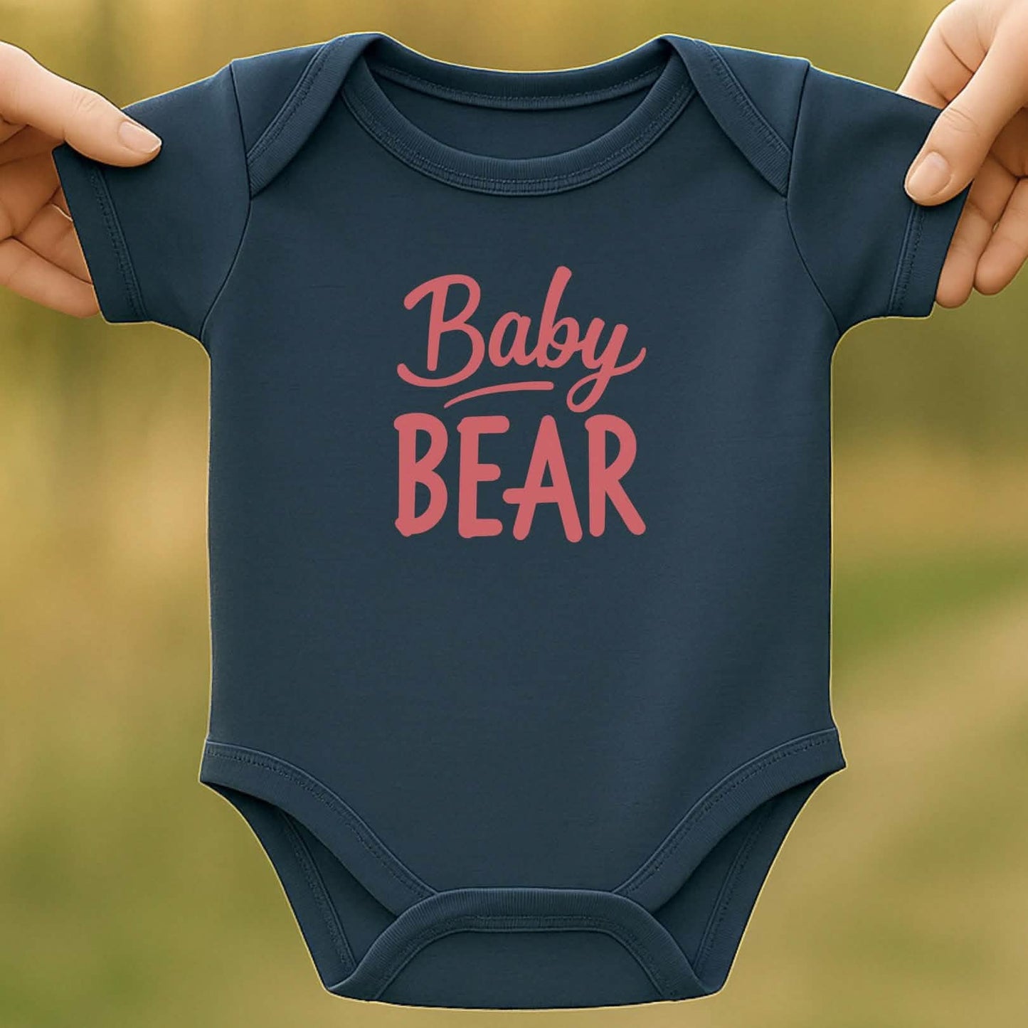 Snuggle Bear Baby Bodysuit
