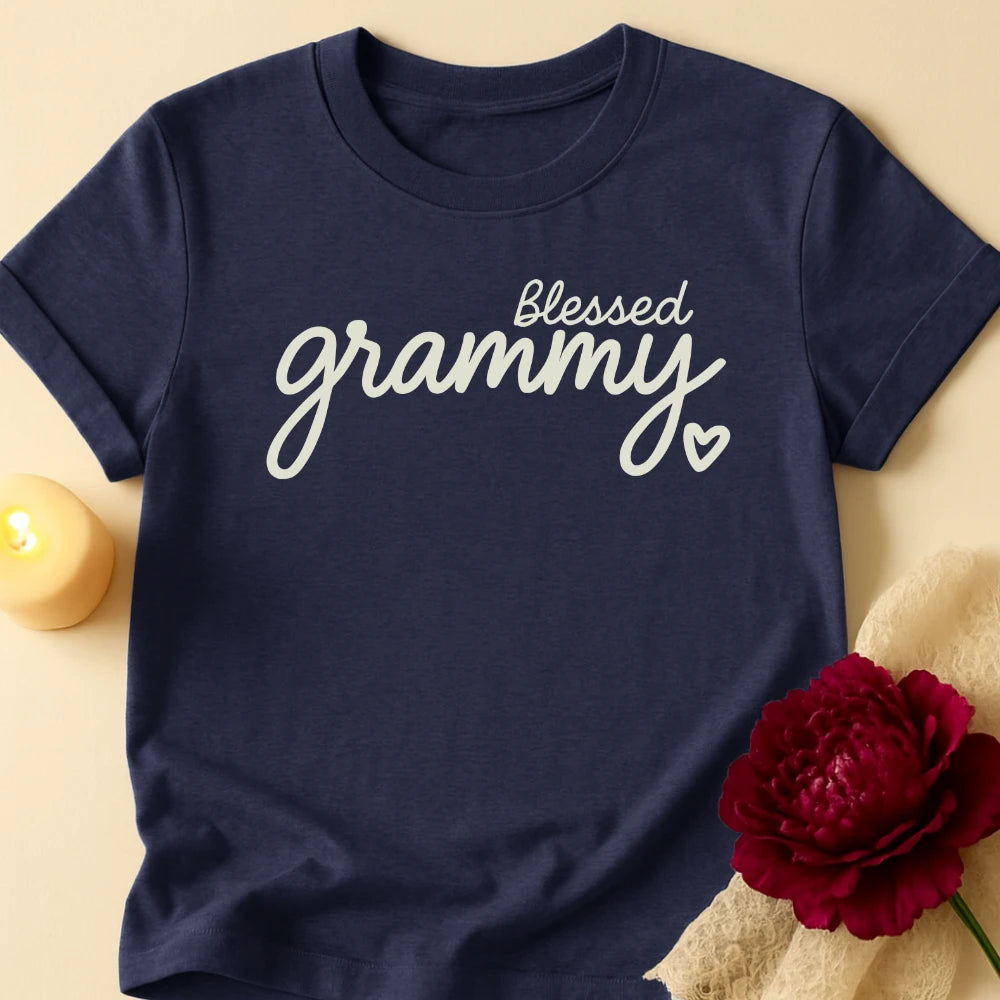 Handwritten Grammy Grandma T-Shirt