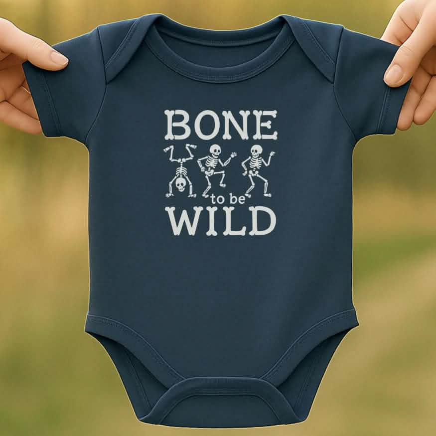 Bone Wild Baby Halloween Bodysuit