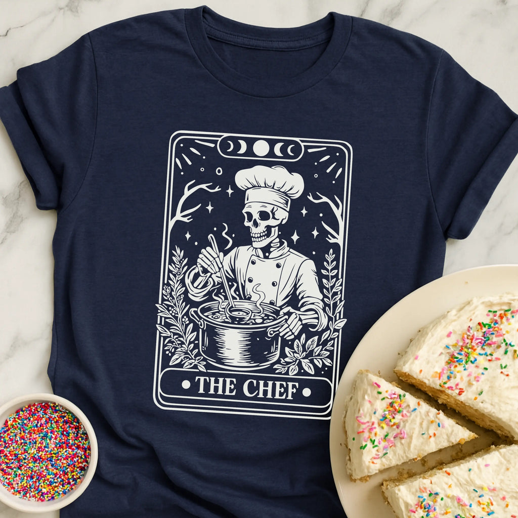Chef Tarot Card T-Shirt