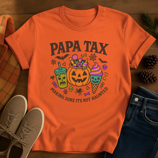 Papa Tax Grandpa Halloween T-Shirt