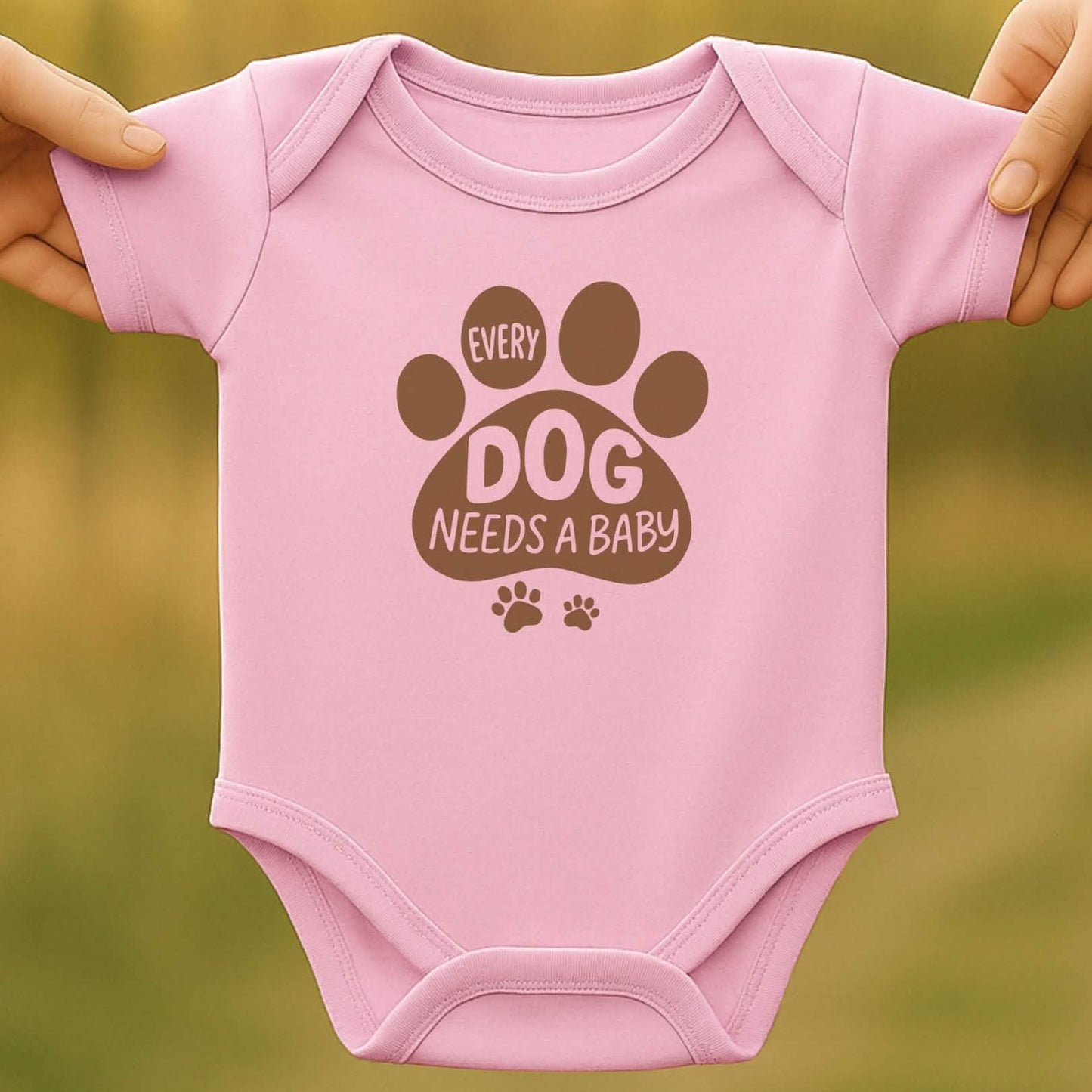 Paws and Baby Bodysuit