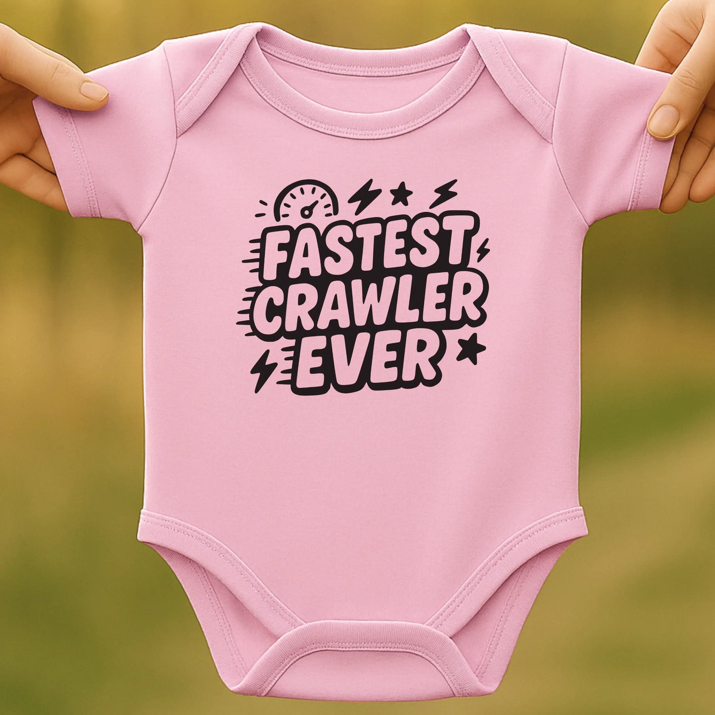 Fastest Crawler Baby Bodysuit