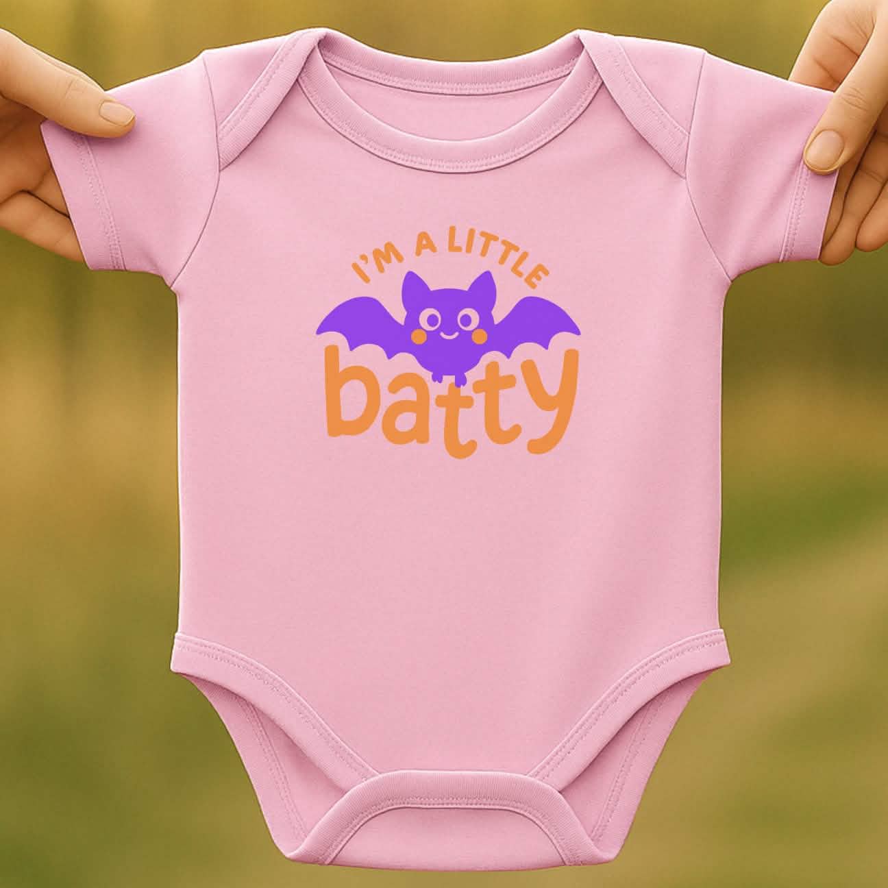 Little Batty Baby Halloween Bodysuit