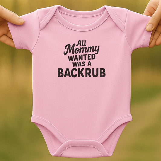 Backrub Baby Bodysuit