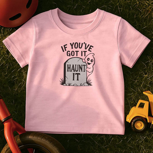 Haunt It Toddler Halloween T-Shirt