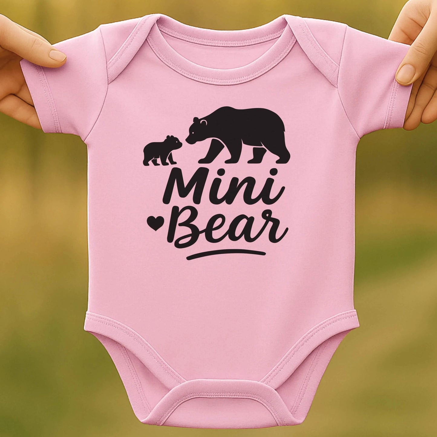 Mini Bear Baby Bodysuit