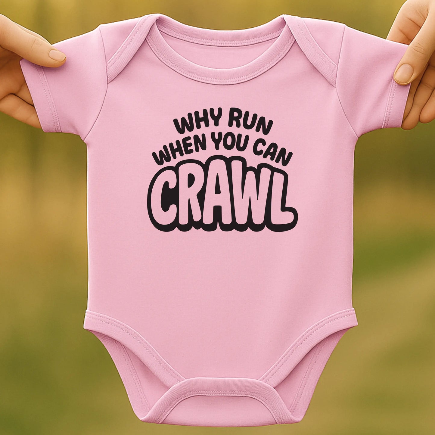 Why Run Baby Bodysuit