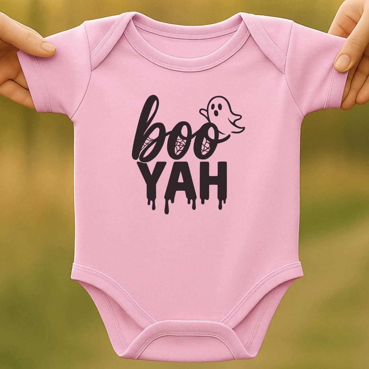 Boo Yah Baby Halloween Bodysuit