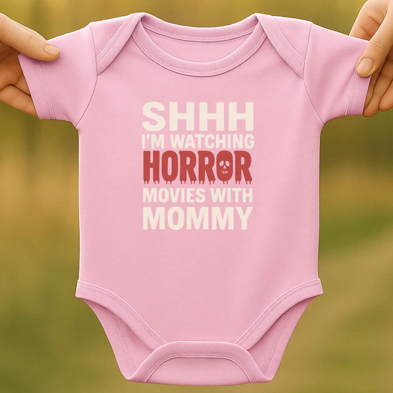 Horror Movie Baby Halloween Bodysuit