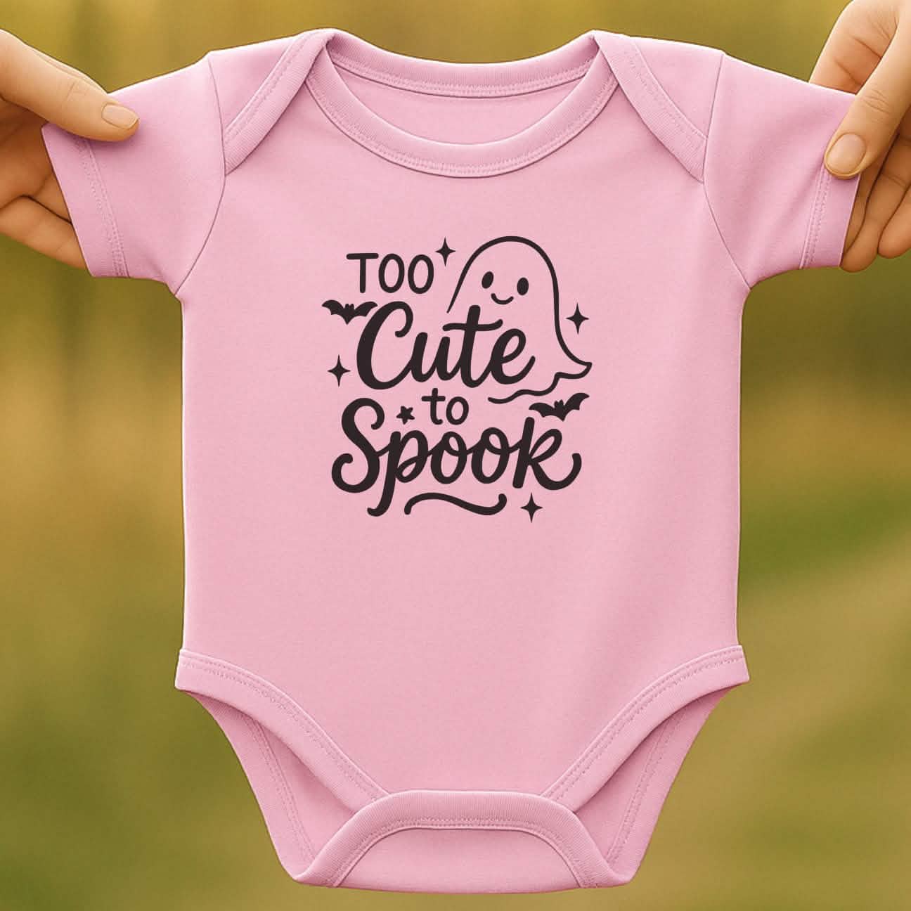Too Cute Baby Halloween Bodysuit