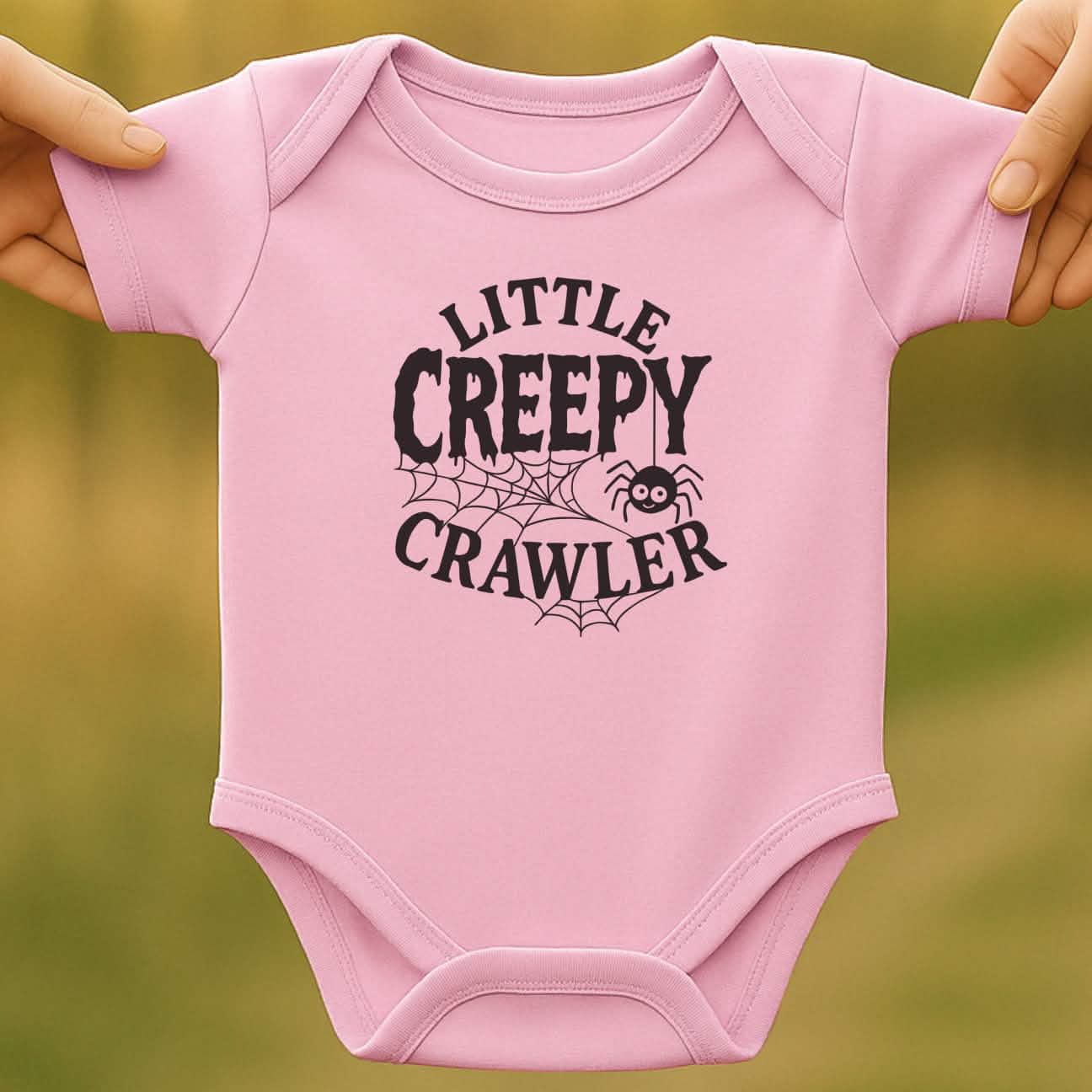 Creepy Crawler Baby Halloween Bodysuit