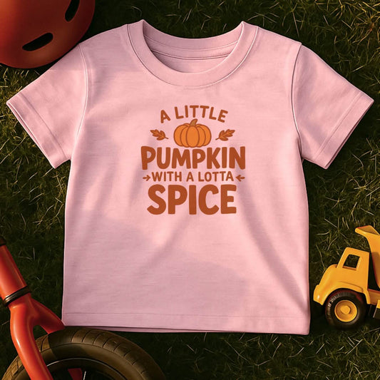 Pumpkin Spice Toddler Halloween T-Shirt