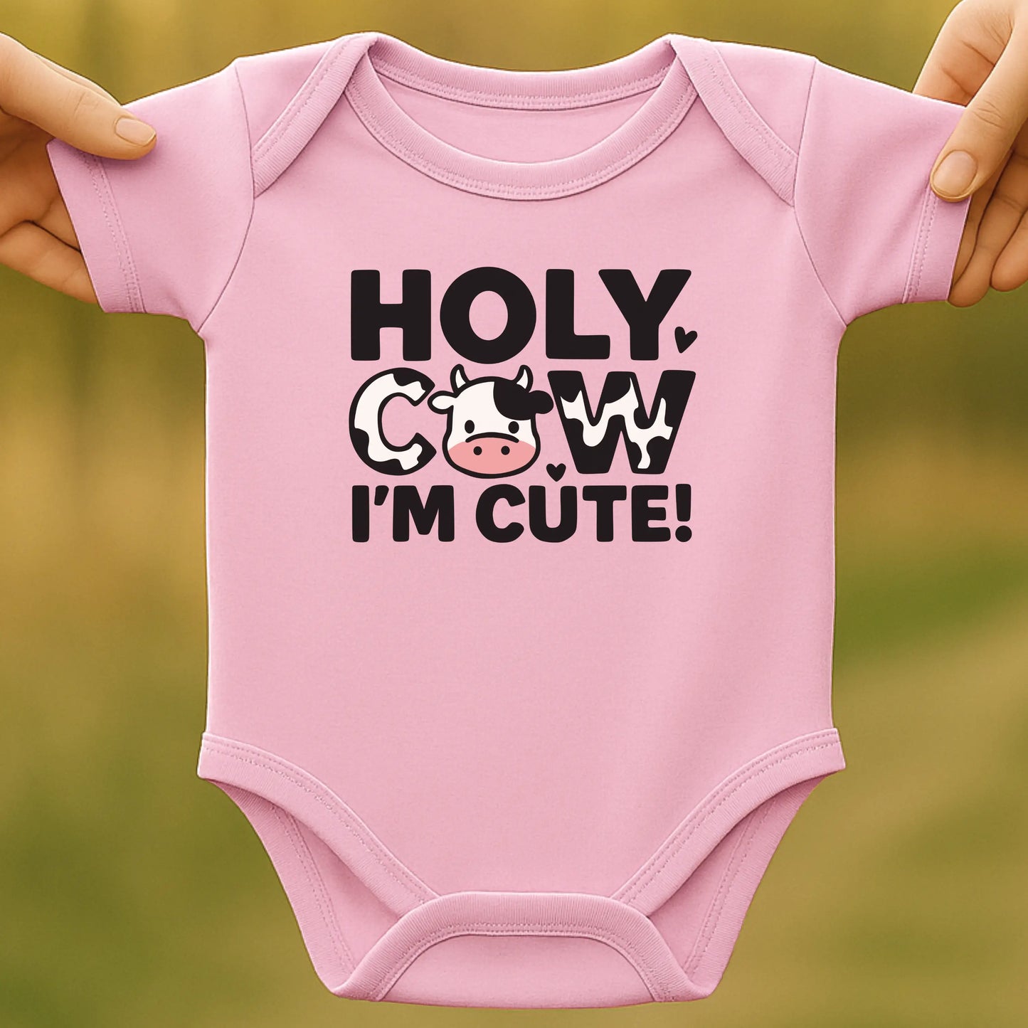 Holy Cow Baby Bodysuit