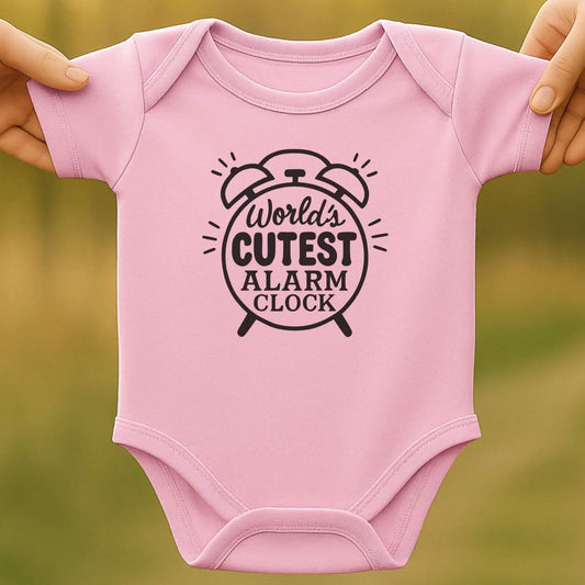 No Snooze Baby Bodysuit