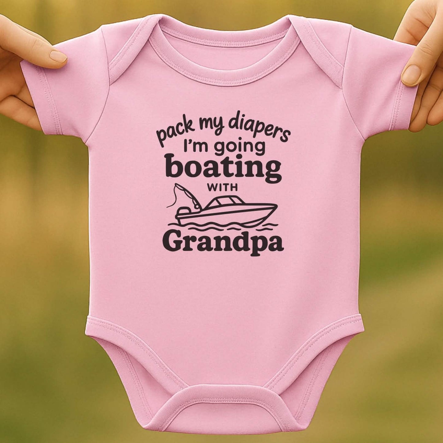 Boating Buddy Baby Bodysuit