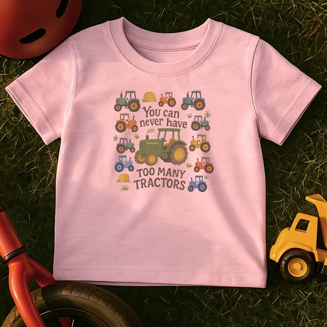 Tractor Fan Toddler T-Shirt