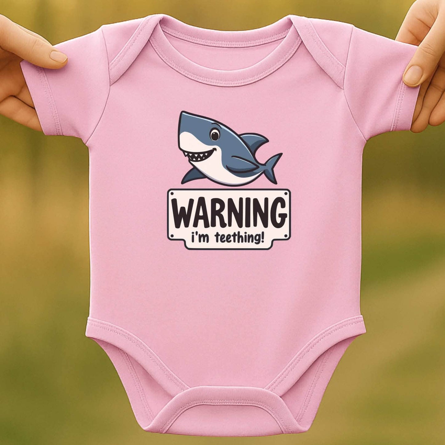 Shark Bite Baby Bodysuit