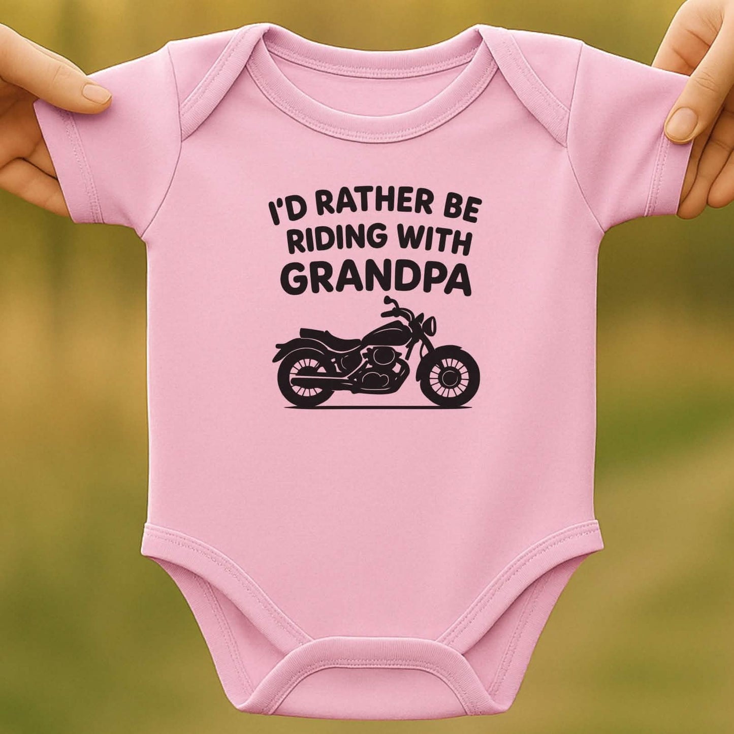 Riding Buddy Baby Bodysuit