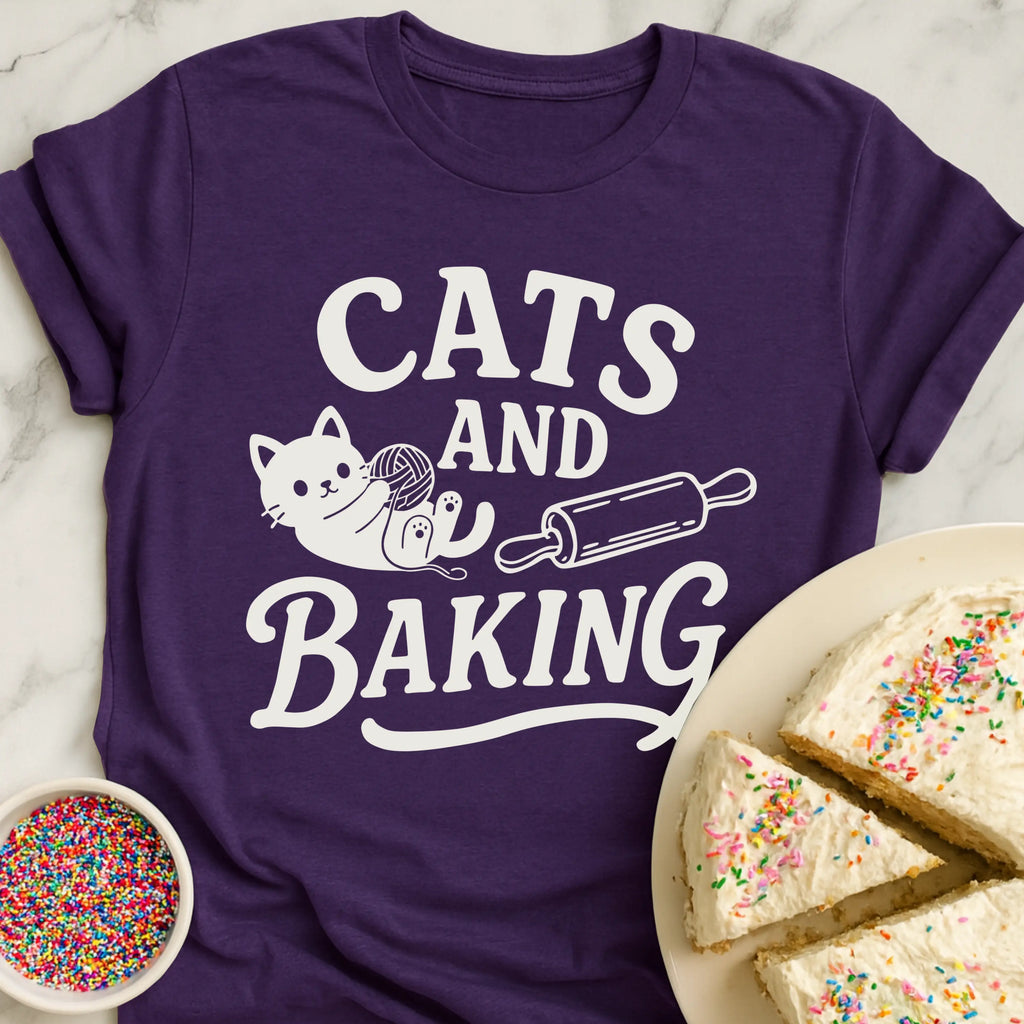 Cats And Baking T-Shirt