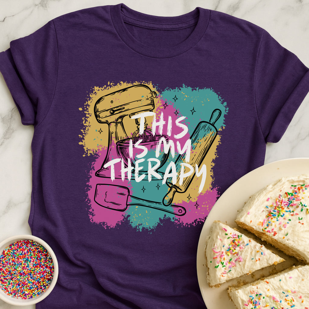 Colorful Baking Therapy T-Shirt