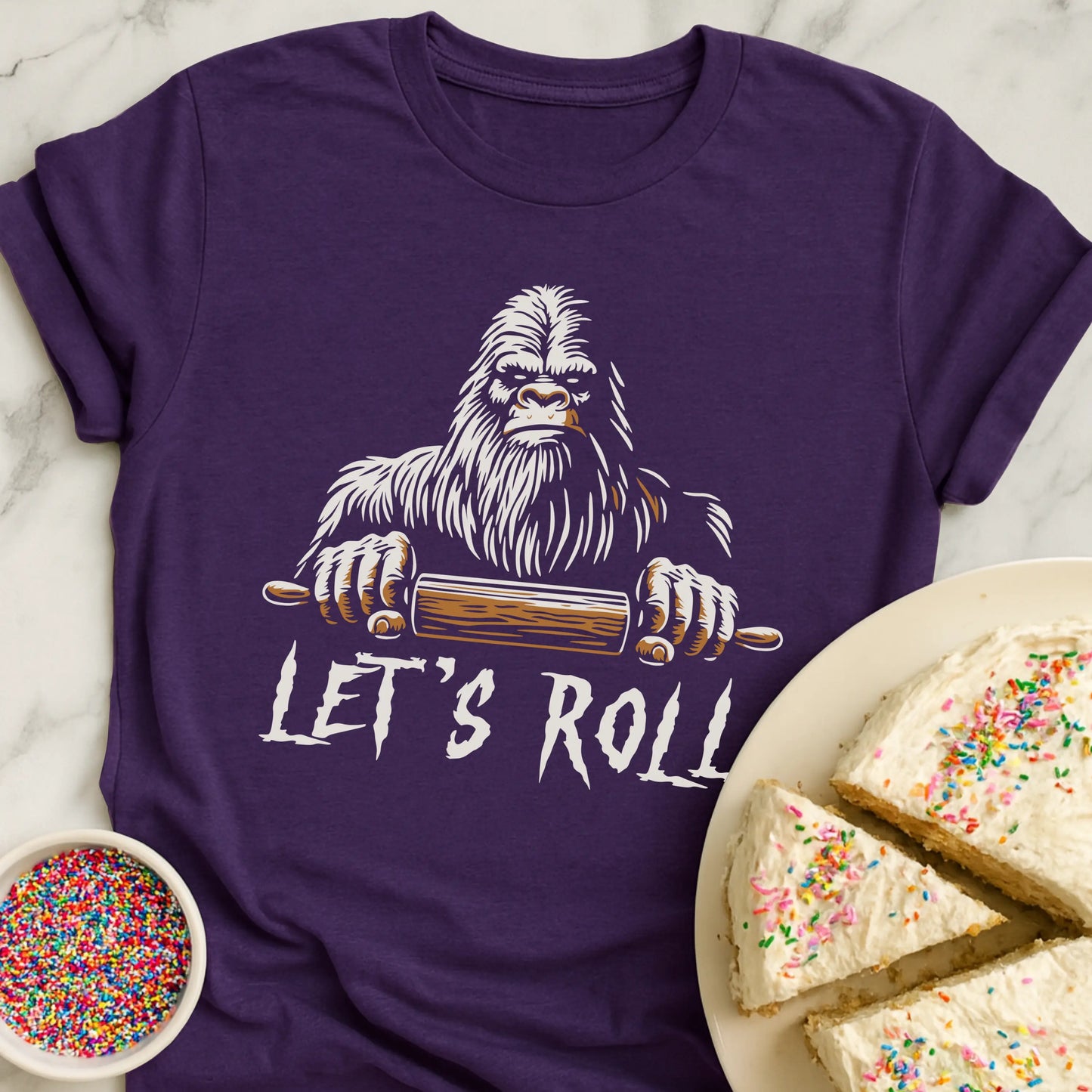 Lets Roll Sasquatch T-Shirt