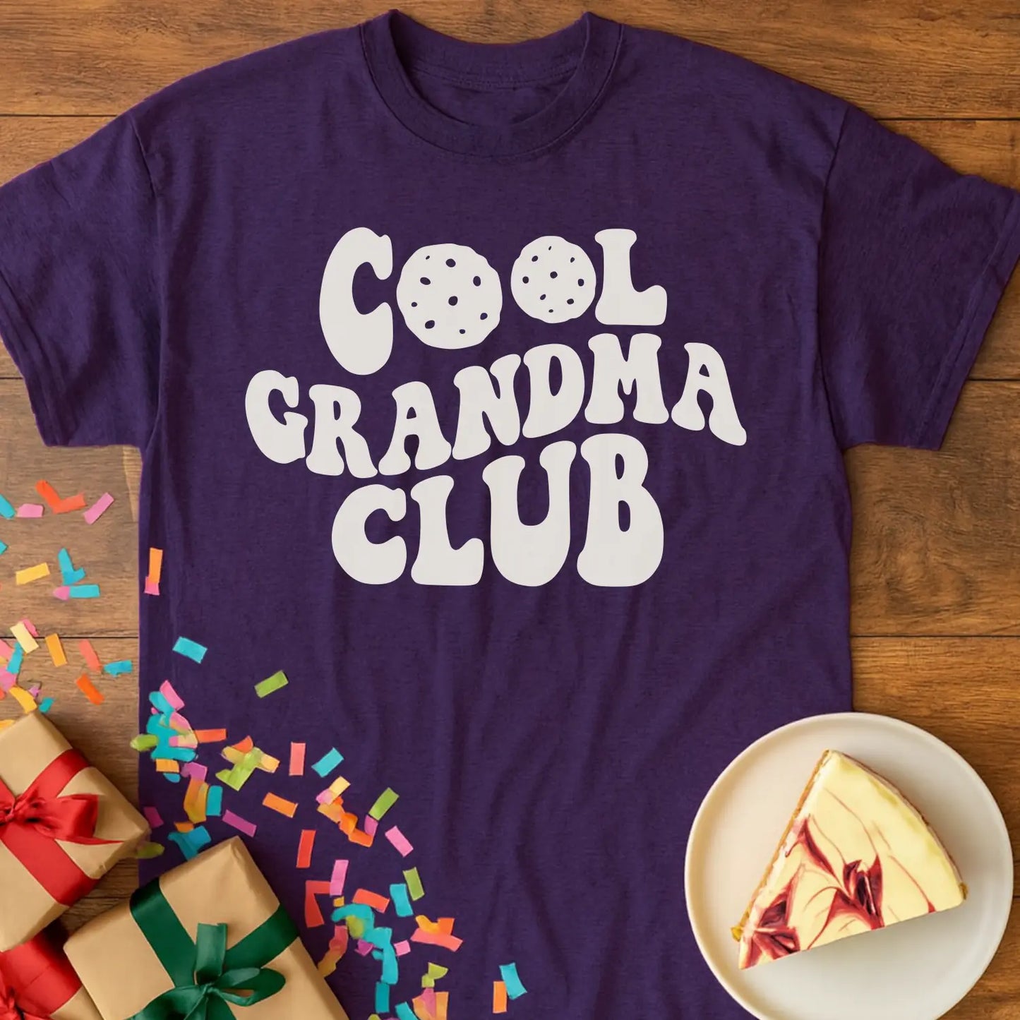 Cool Cookie Grandma Club T-Shirt