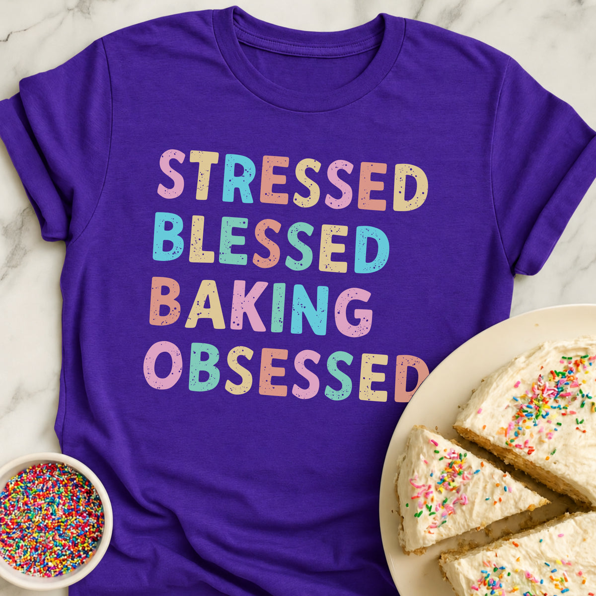 Stressed Blessed Obsessed T-Shirt