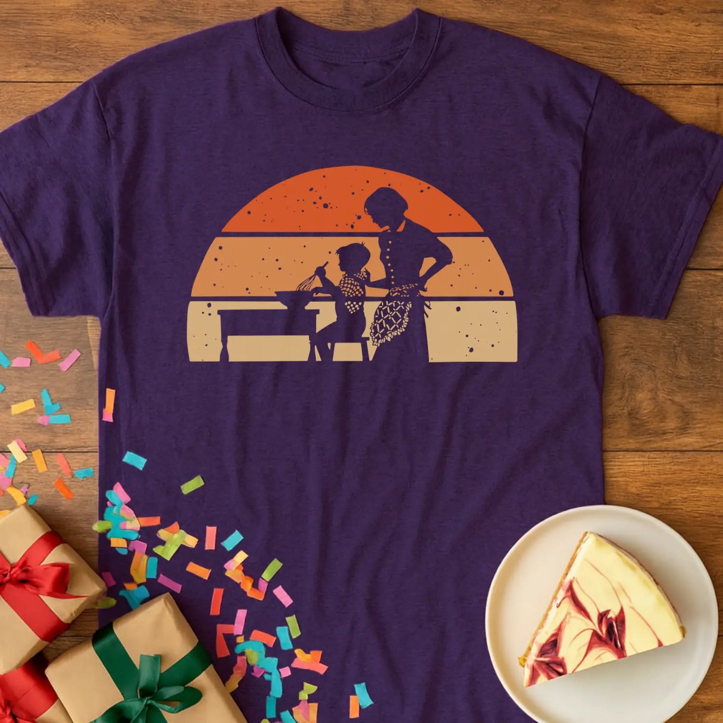 Sunset Baking Grandma T-Shirt
