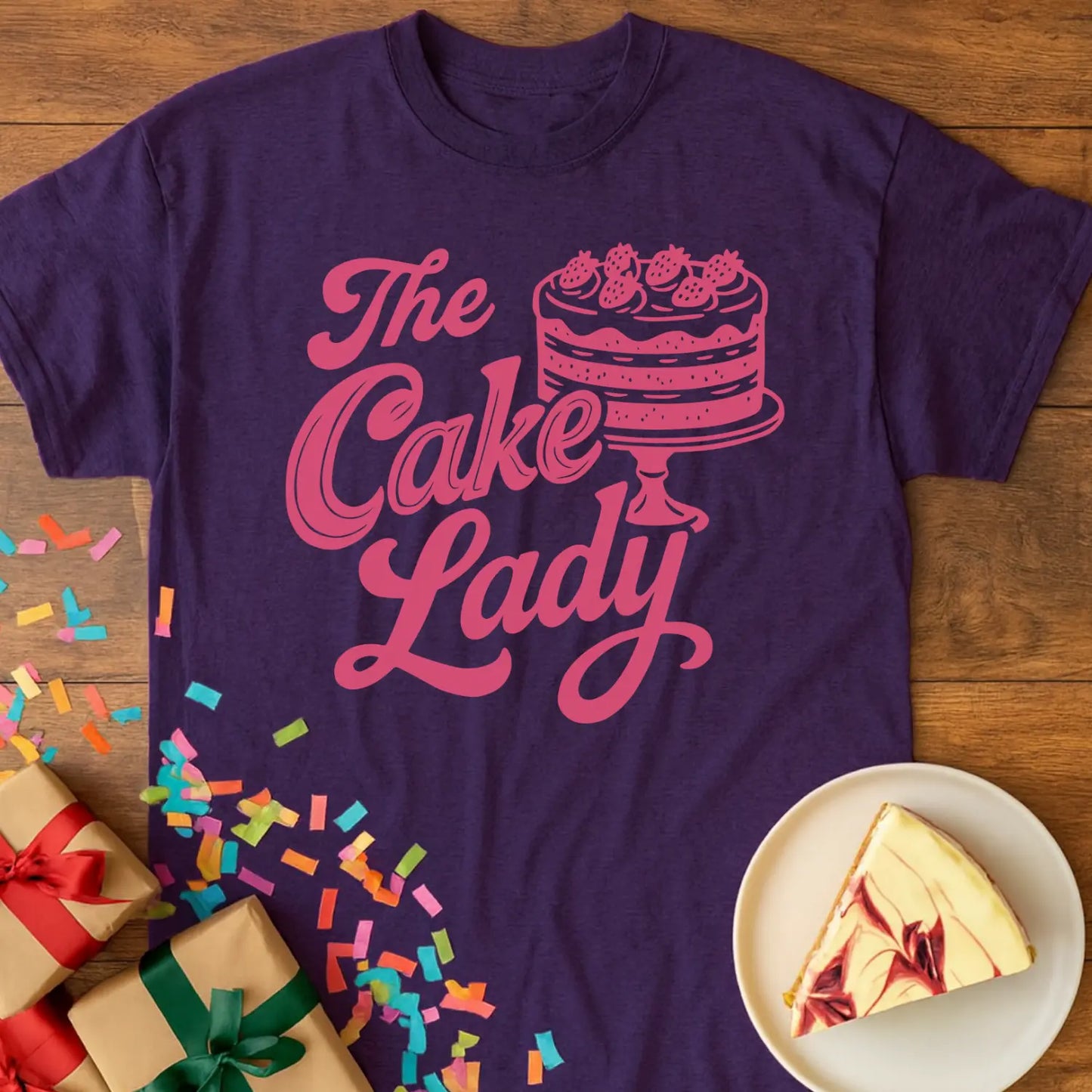 Cake Lady Grandma T-Shirt