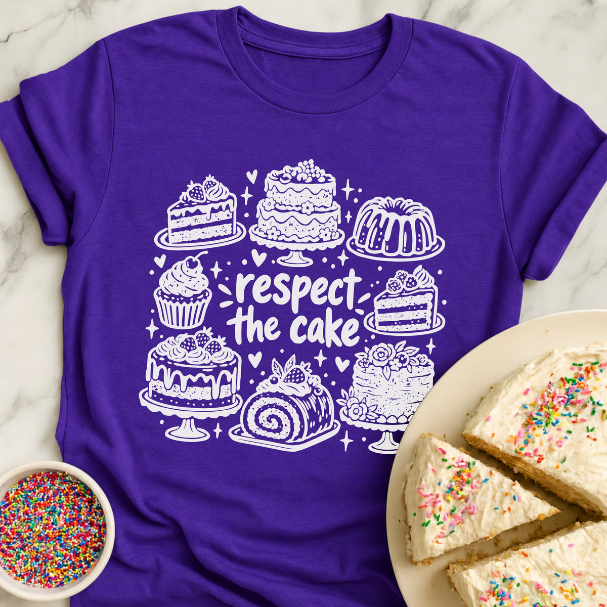 Respect The Cake T-Shirt